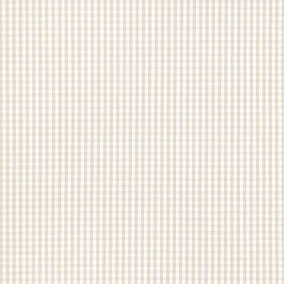 Anna French Leighton Check Fabric in Beige